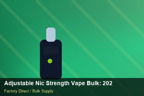 Adjustable Nic Strength Vape Bulk — Adjustable Nic Strength Vape Bulk: 2026 Buyer's Handbook — for German Importers photo 2