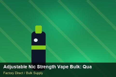 Adjustable Nic Strength Vape Bulk — Adjustable Nic Strength Vape Bulk: Quality Control Process — for German Importers photo 1