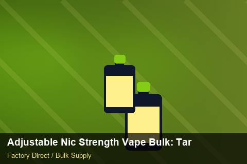 Adjustable Nic Strength Vape Bulk — Adjustable Nic Strength Vape Bulk: Tariff & HS Code — for German Importers photo 1