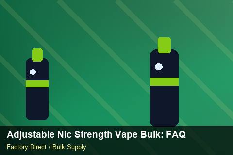 Adjustable Nic Strength Vape Bulk — Adjustable Nic Strength Vape Bulk: FAQ — for German Importers photo 2