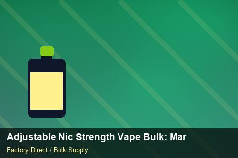 Adjustable Nic Strength Vape Bulk — Adjustable Nic Strength Vape Bulk: Margin Calculator — for German Importers photo 1