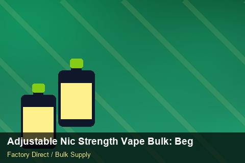 Adjustable Nic Strength Vape Bulk — Adjustable Nic Strength Vape Bulk: Beginner's Guide — for German Importers photo 2