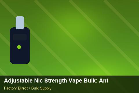 Adjustable Nic Strength Vape Bulk — Adjustable Nic Strength Vape Bulk: Anti-Counterfeit Measures — for German Importers photo 1
