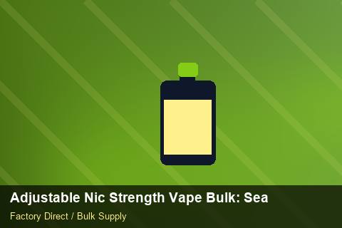 Adjustable Nic Strength Vape Bulk — Adjustable Nic Strength Vape Bulk: Seasonal Planning — for German Importers photo 1