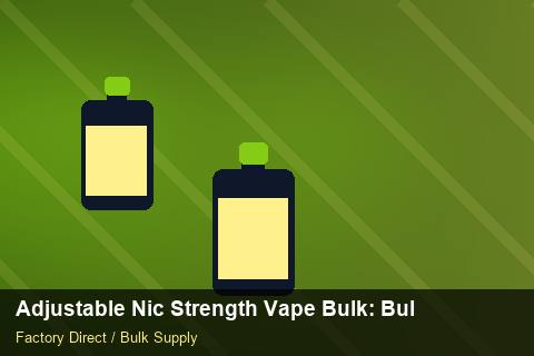Adjustable Nic Strength Vape Bulk — Adjustable Nic Strength Vape Bulk: Bulk Supplier Guide — for UK Retailers photo 2