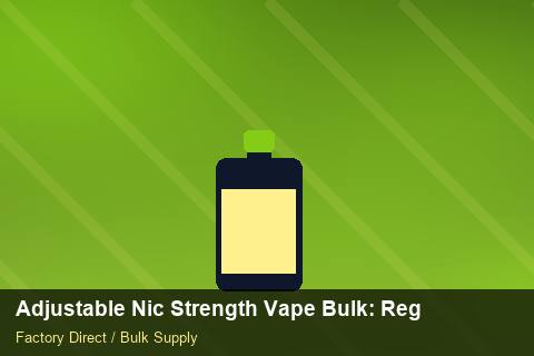 Adjustable Nic Strength Vape Bulk — Adjustable Nic Strength Vape Bulk: Regulatory Update — for UK Retailers photo 1
