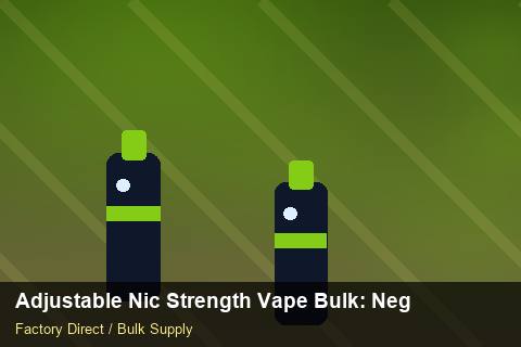 Adjustable Nic Strength Vape Bulk — Adjustable Nic Strength Vape Bulk: Negotiation Tips — for UK Retailers photo 1