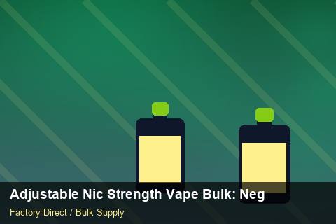 Adjustable Nic Strength Vape Bulk — Adjustable Nic Strength Vape Bulk: Negotiation Tips — for UK Retailers photo 2