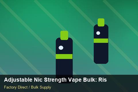 Adjustable Nic Strength Vape Bulk — Adjustable Nic Strength Vape Bulk: Risk Management — for UK Retailers photo 1