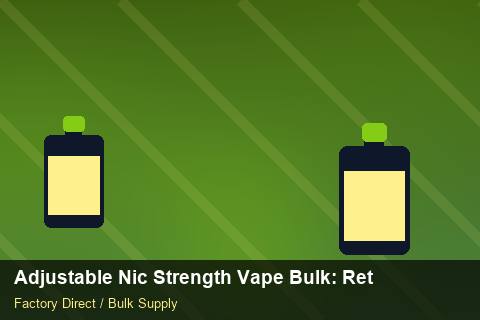 Adjustable Nic Strength Vape Bulk — Adjustable Nic Strength Vape Bulk: Returns & Warranty — for UK Retailers photo 2