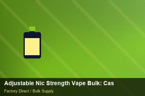 Adjustable Nic Strength Vape Bulk — Adjustable Nic Strength Vape Bulk: Case Studies — for UK Retailers photo 2