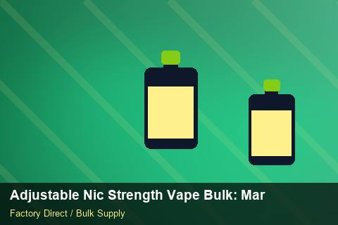 Adjustable Nic Strength Vape Bulk — Adjustable Nic Strength Vape Bulk: Margin Calculator — for UK Retailers photo 1
