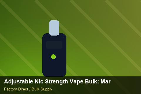 Adjustable Nic Strength Vape Bulk — Adjustable Nic Strength Vape Bulk: Margin Calculator — for UK Retailers photo 2