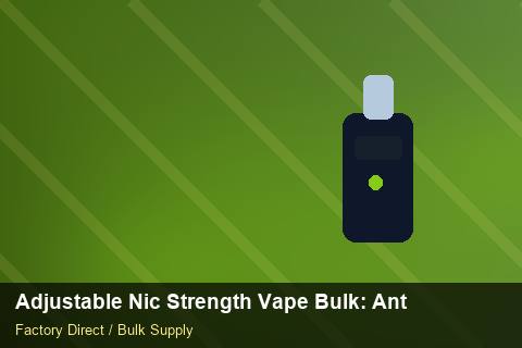 Adjustable Nic Strength Vape Bulk — Adjustable Nic Strength Vape Bulk: Anti-Counterfeit Measures — for UK Retailers photo 1
