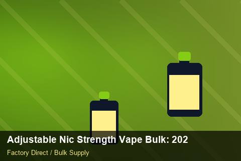 Adjustable Nic Strength Vape Bulk — Adjustable Nic Strength Vape Bulk: 2026 Buyer's Handbook — for US Distributors photo 1