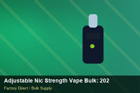 Adjustable Nic Strength Vape Bulk — Adjustable Nic Strength Vape Bulk: 2026 Buyer's Handbook — for US Distributors photo 2