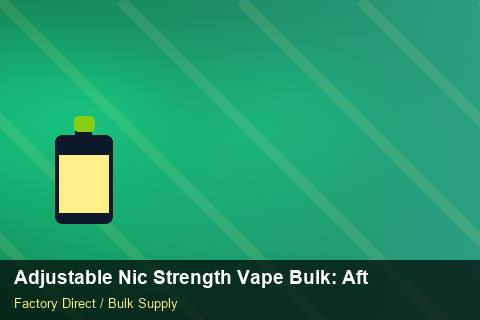 Adjustable Nic Strength Vape Bulk — Adjustable Nic Strength Vape Bulk: After-Sales Support — for US Distributors photo 2