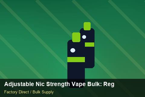 Adjustable Nic Strength Vape Bulk — Adjustable Nic Strength Vape Bulk: Regulatory Update — for US Distributors photo 2
