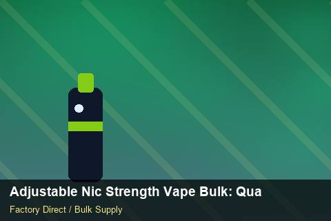 Adjustable Nic Strength Vape Bulk — Adjustable Nic Strength Vape Bulk: Quality Control Process — for US Distributors photo 1