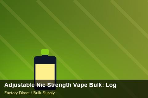 Adjustable Nic Strength Vape Bulk — Adjustable Nic Strength Vape Bulk: Logistics Solutions — for US Distributors photo 1