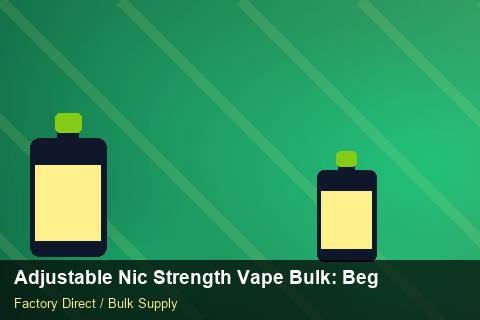 Adjustable Nic Strength Vape Bulk — Adjustable Nic Strength Vape Bulk: Beginner's Guide — for US Distributors photo 2