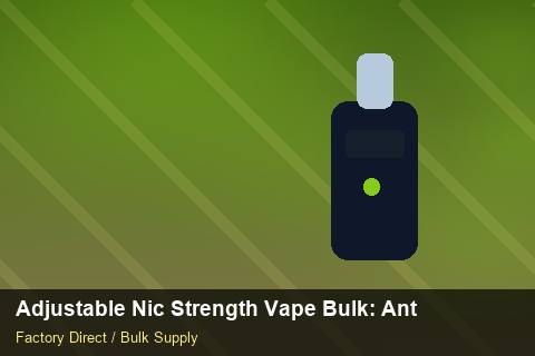 Adjustable Nic Strength Vape Bulk — Adjustable Nic Strength Vape Bulk: Anti-Counterfeit Measures — for US Distributors photo 1