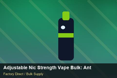 Adjustable Nic Strength Vape Bulk — Adjustable Nic Strength Vape Bulk: Anti-Counterfeit Measures — for US Distributors photo 2