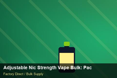 Adjustable Nic Strength Vape Bulk — Adjustable Nic Strength Vape Bulk: Packaging Standards — for EU Chains photo 1