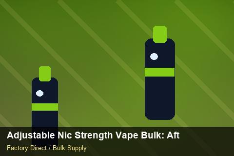 Adjustable Nic Strength Vape Bulk — Adjustable Nic Strength Vape Bulk: After-Sales Support — for EU Chains photo 1