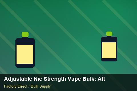 Adjustable Nic Strength Vape Bulk — Adjustable Nic Strength Vape Bulk: After-Sales Support — for EU Chains photo 2