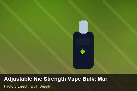 Adjustable Nic Strength Vape Bulk — Adjustable Nic Strength Vape Bulk: Market Trends 2026 — for EU Chains photo 2