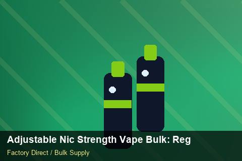Adjustable Nic Strength Vape Bulk — Adjustable Nic Strength Vape Bulk: Regulatory Update — for EU Chains photo 2