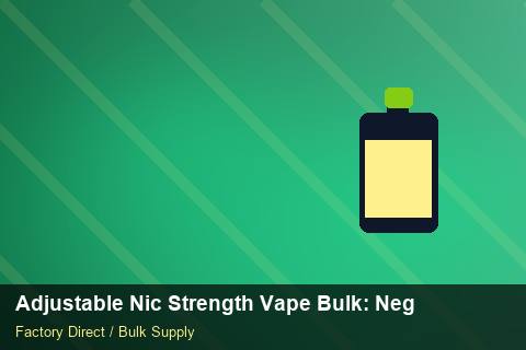 Adjustable Nic Strength Vape Bulk — Adjustable Nic Strength Vape Bulk: Negotiation Tips — for EU Chains photo 2