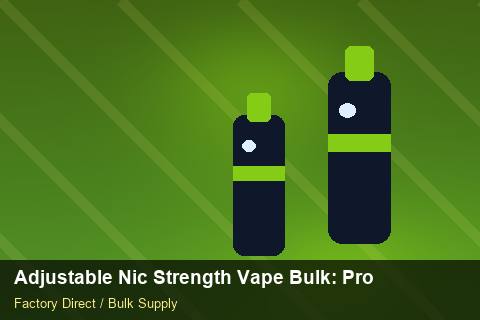 Adjustable Nic Strength Vape Bulk — Adjustable Nic Strength Vape Bulk: Production Capacity — for EU Chains photo 2