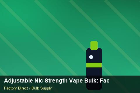 Adjustable Nic Strength Vape Bulk — Adjustable Nic Strength Vape Bulk: Factory Audit Report — for EU Chains photo 2