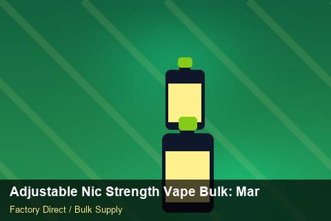 Adjustable Nic Strength Vape Bulk — Adjustable Nic Strength Vape Bulk: Margin Calculator — for EU Chains photo 1