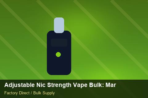 Adjustable Nic Strength Vape Bulk — Adjustable Nic Strength Vape Bulk: Margin Calculator — for EU Chains photo 2