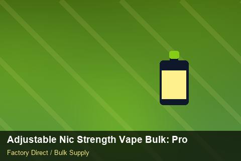Adjustable Nic Strength Vape Bulk — Adjustable Nic Strength Vape Bulk: Procurement Checklist — for EU Chains photo 1