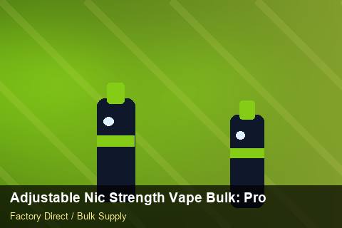 Adjustable Nic Strength Vape Bulk — Adjustable Nic Strength Vape Bulk: Product Launch Playbook — for EU Chains photo 2