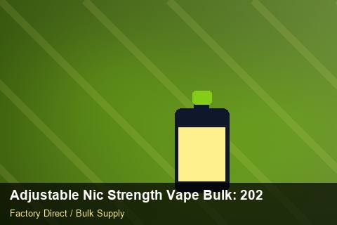 Adjustable Nic Strength Vape Bulk — Adjustable Nic Strength Vape Bulk: 2026 Buyer's Handbook — MOQ Explained photo 1
