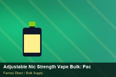 Adjustable Nic Strength Vape Bulk — Adjustable Nic Strength Vape Bulk: Packaging Standards — MOQ Explained photo 1