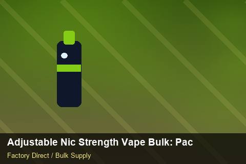 Adjustable Nic Strength Vape Bulk — Adjustable Nic Strength Vape Bulk: Packaging Standards — MOQ Explained photo 2