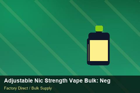 Adjustable Nic Strength Vape Bulk — Adjustable Nic Strength Vape Bulk: Negotiation Tips — MOQ Explained photo 2