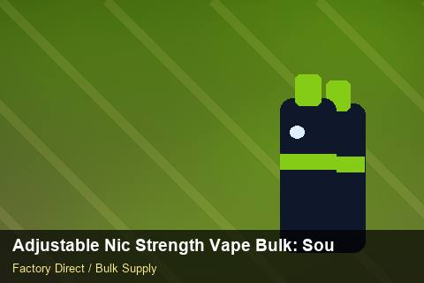 Adjustable Nic Strength Vape Bulk — Adjustable Nic Strength Vape Bulk: Sourcing Workflow — MOQ Explained photo 1