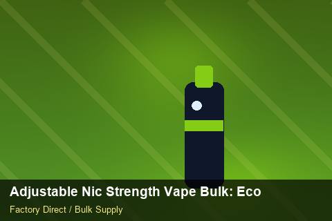 Adjustable Nic Strength Vape Bulk — Adjustable Nic Strength Vape Bulk: Eco-Friendly Materials — MOQ Explained photo 2
