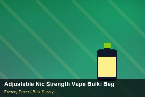 Adjustable Nic Strength Vape Bulk — Adjustable Nic Strength Vape Bulk: Beginner's Guide — MOQ Explained photo 2