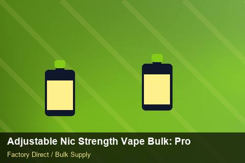 Adjustable Nic Strength Vape Bulk — Adjustable Nic Strength Vape Bulk: Procurement Checklist — MOQ Explained photo 1