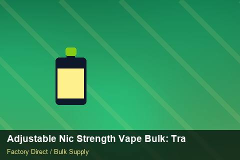 Adjustable Nic Strength Vape Bulk — Adjustable Nic Strength Vape Bulk: Trade Terms — MOQ Explained photo 1