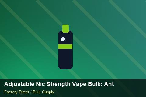 Adjustable Nic Strength Vape Bulk — Adjustable Nic Strength Vape Bulk: Anti-Counterfeit Measures — MOQ Explained photo 2