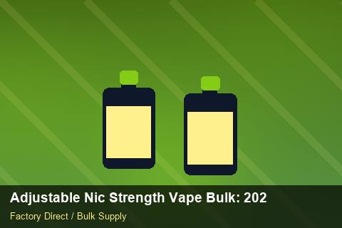 Adjustable Nic Strength Vape Bulk — Adjustable Nic Strength Vape Bulk: 2026 Buyer's Handbook — Cost Breakdown photo 1